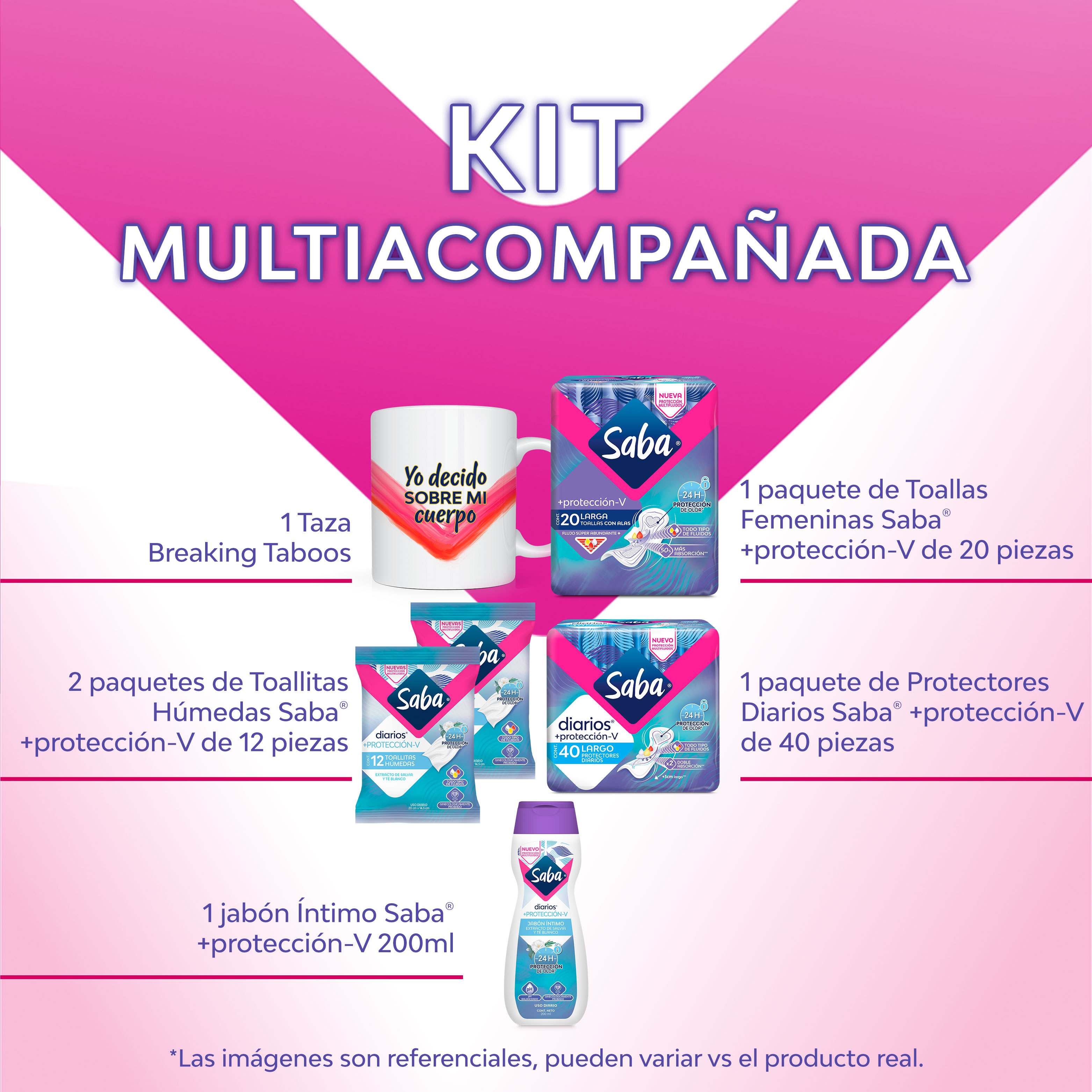 Kit Saba ® Multiacompañada