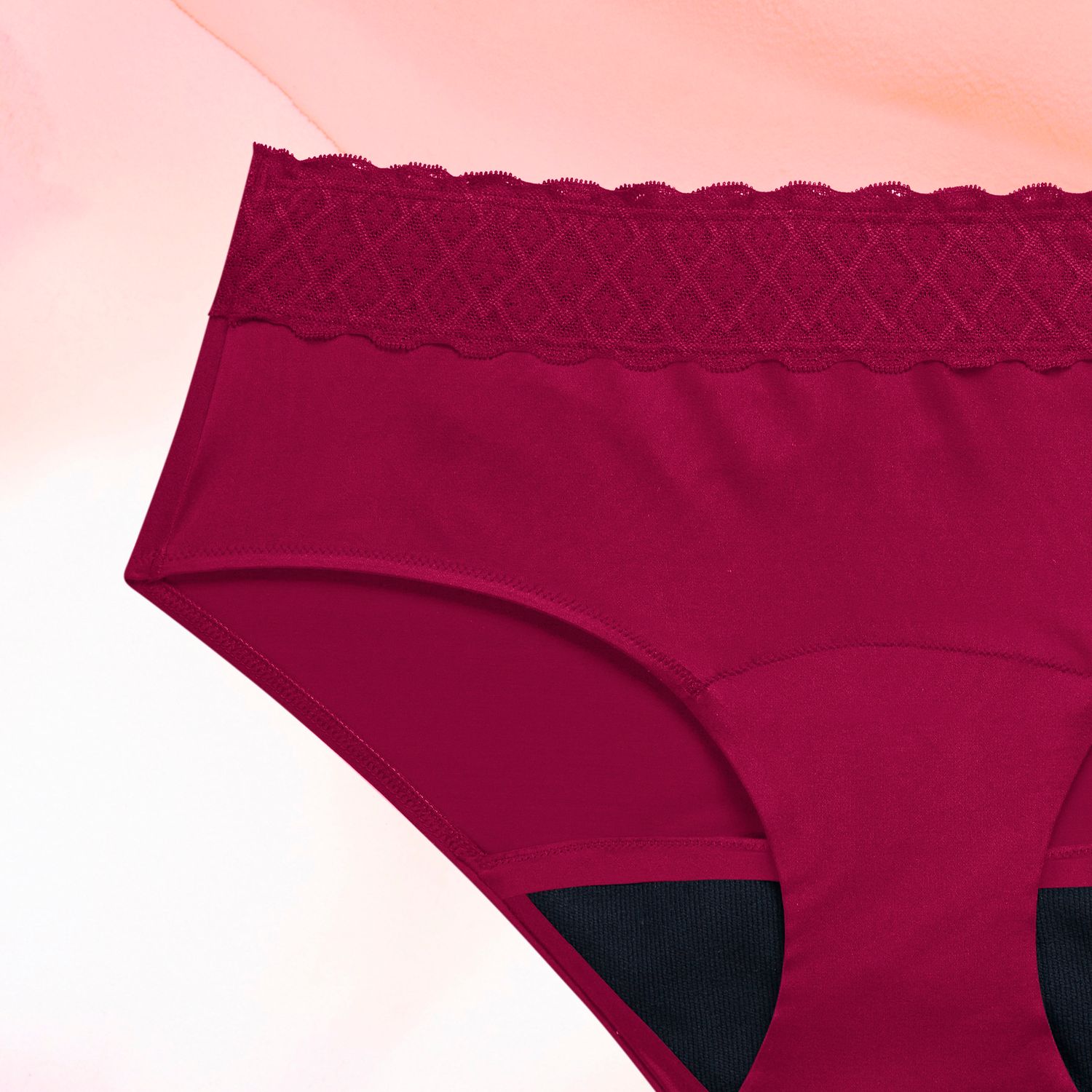 Intimawear De Saba® Calzón Menstrual Reutilizable Hipster Flujo Moderado Saba® 