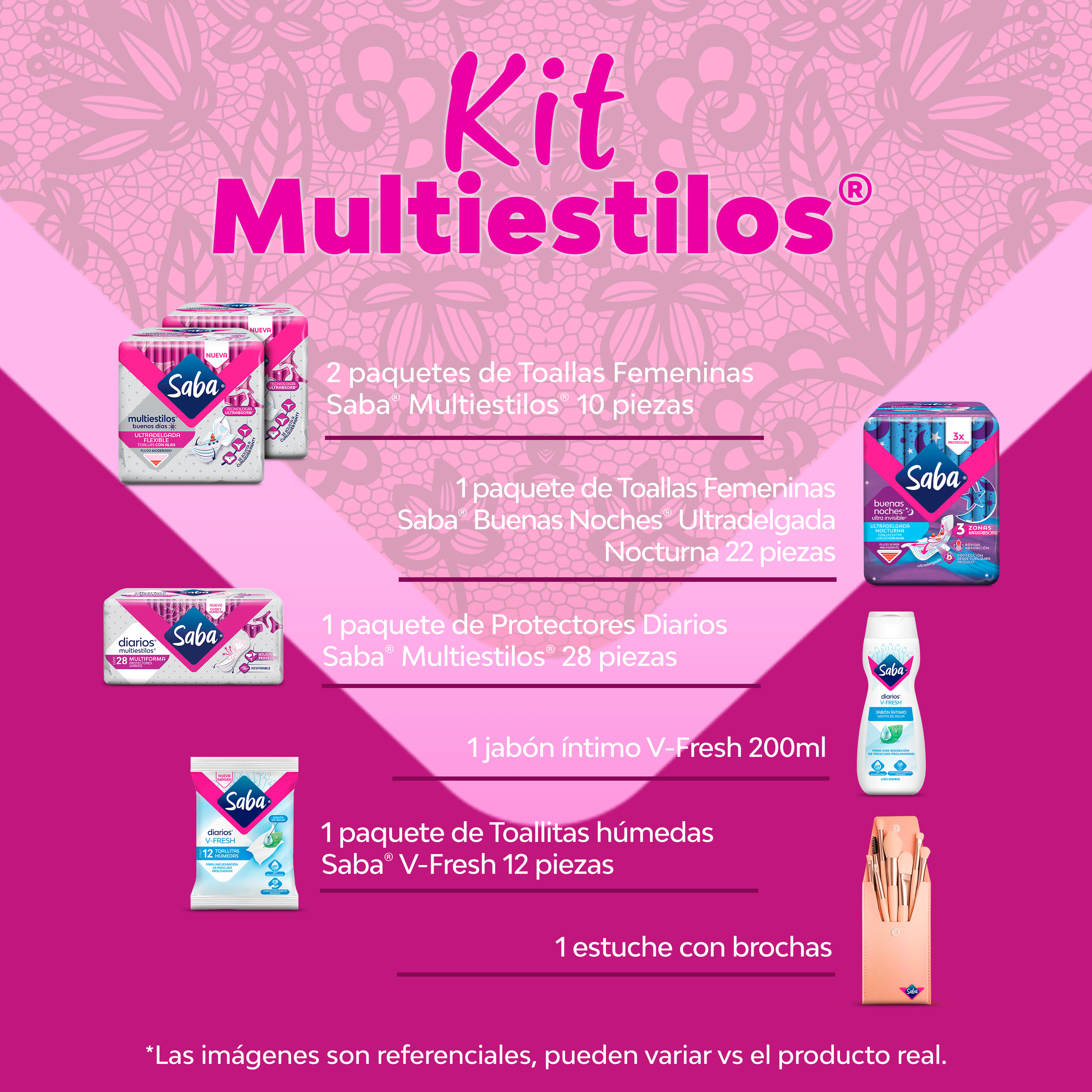 Kit Saba® Multiestilos