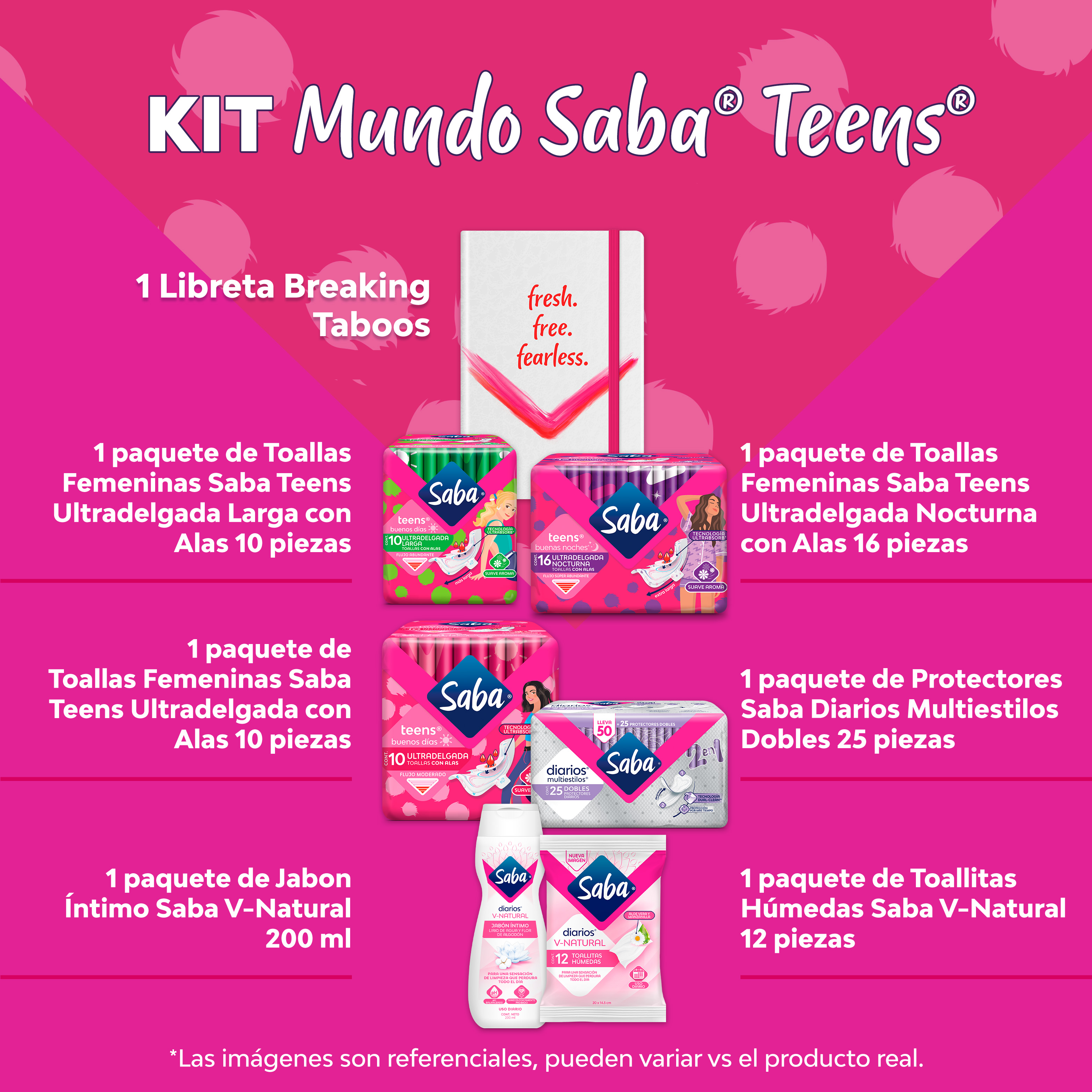 Kit Mundo Saba  ® Teens