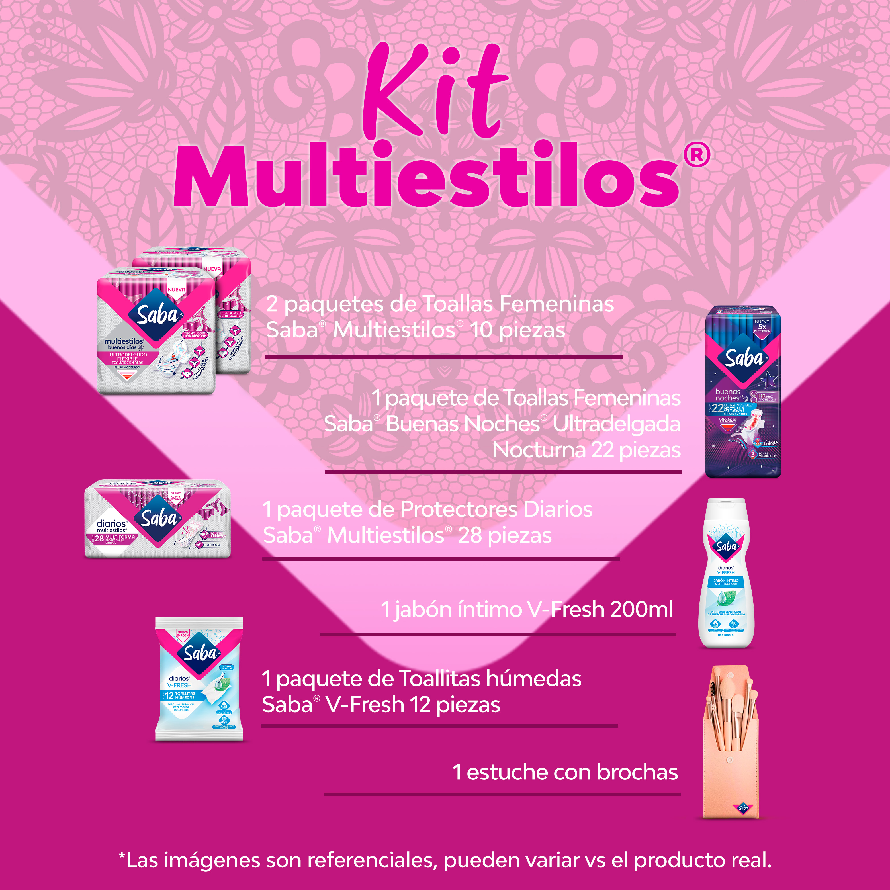 Kit Saba® Multiestilos