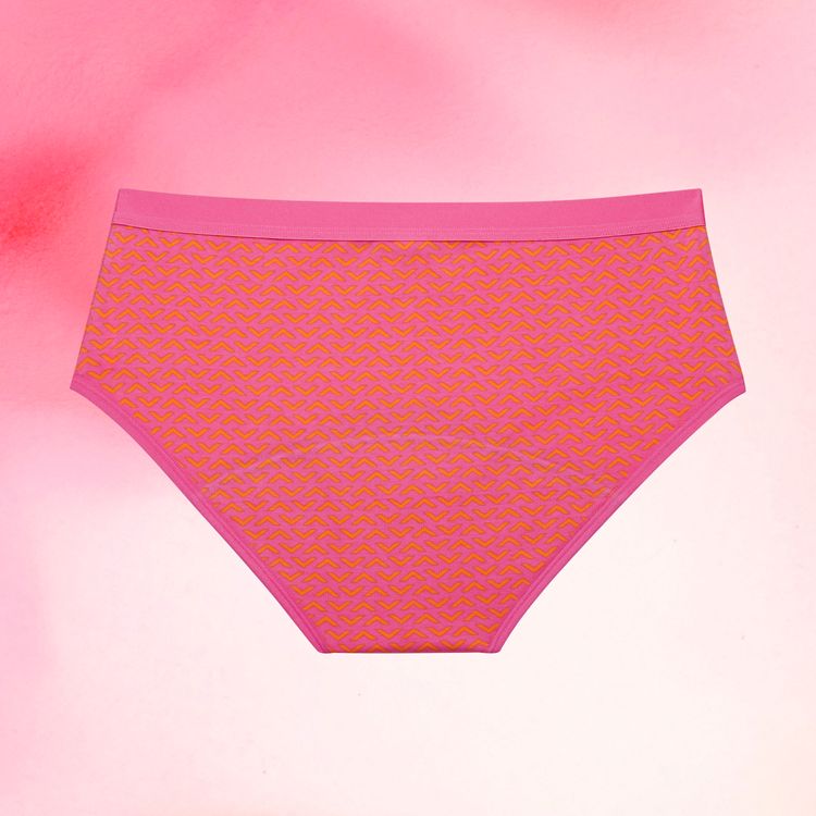 Teens Hipster Moderate Pink Design Back Fluid