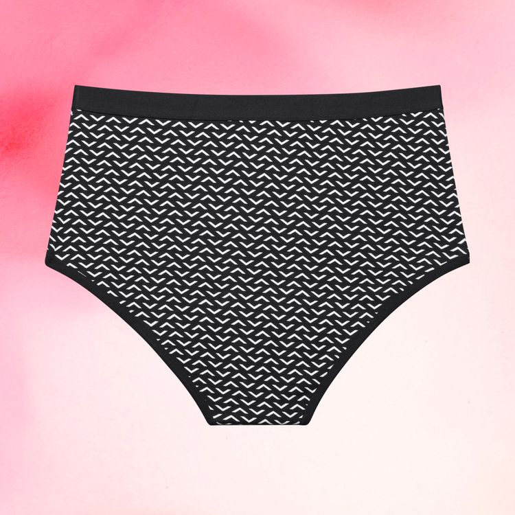Teens Brief Design Moderate Black Back Fluid 2