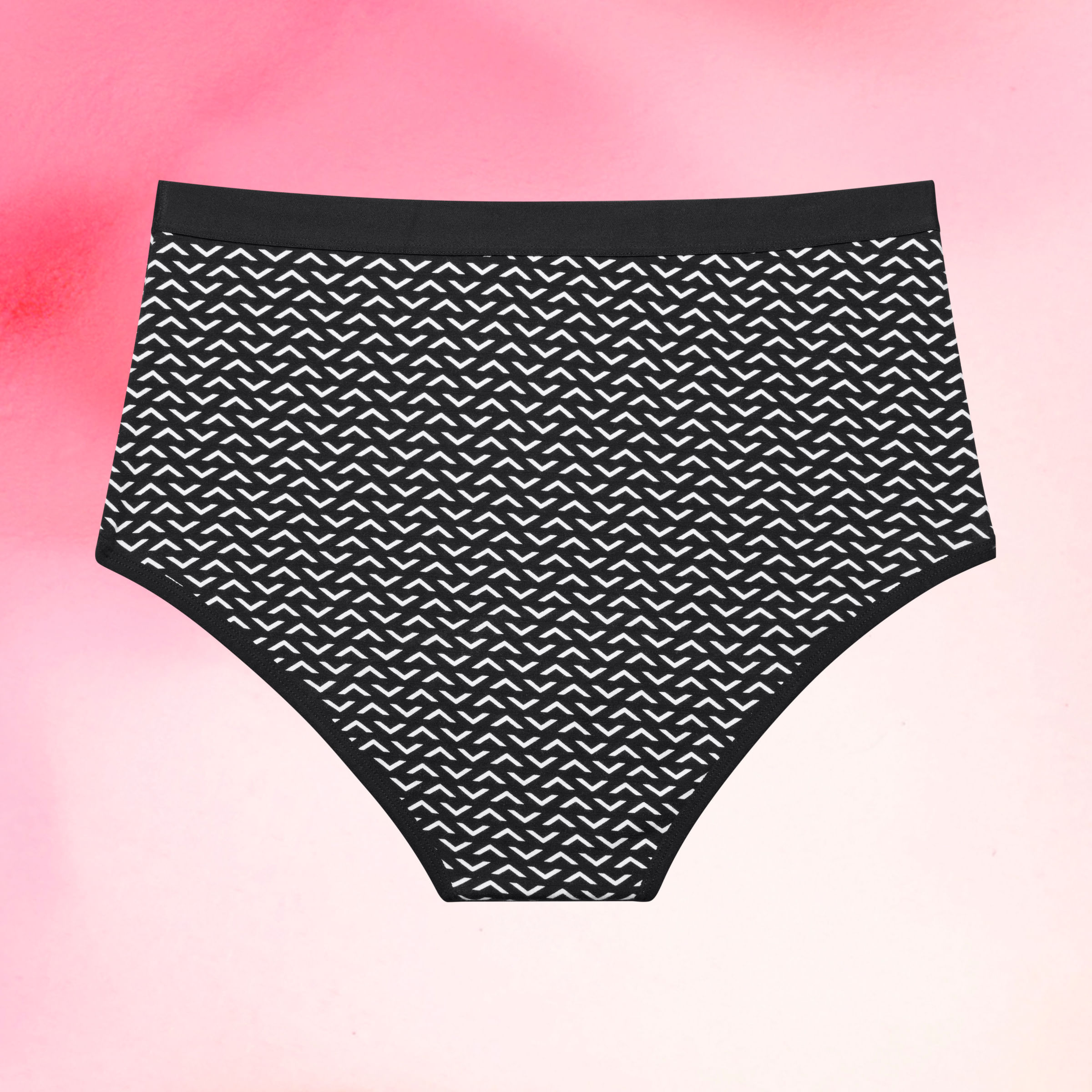 Teens Brief Design Moderate Black Back Fluid 2