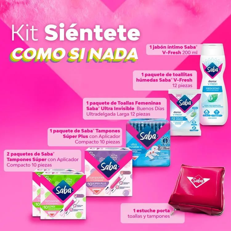 Kit Saba® Siéntete como si nada