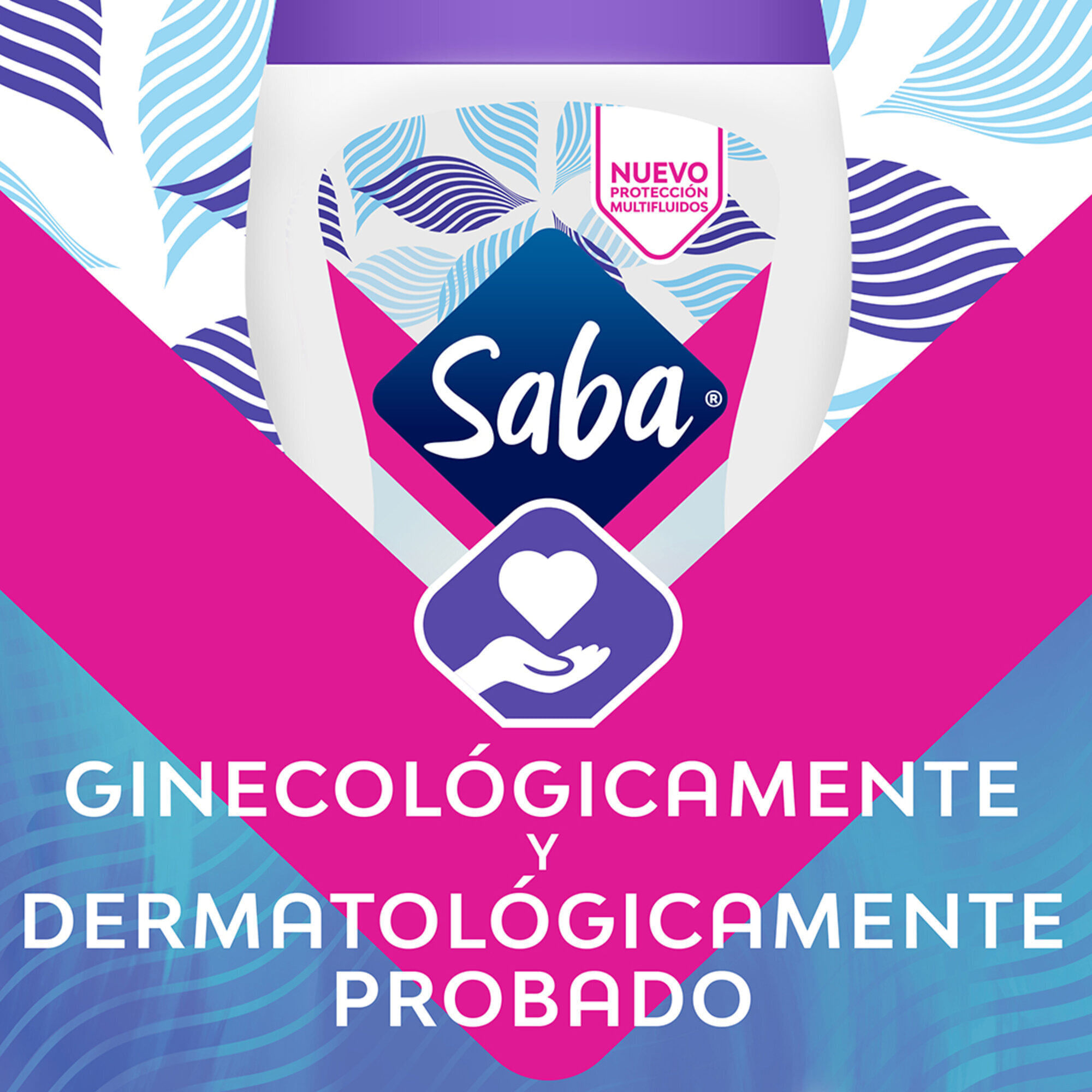 Saba® Diarios® +protección-V Jabón Íntimo +protección-V