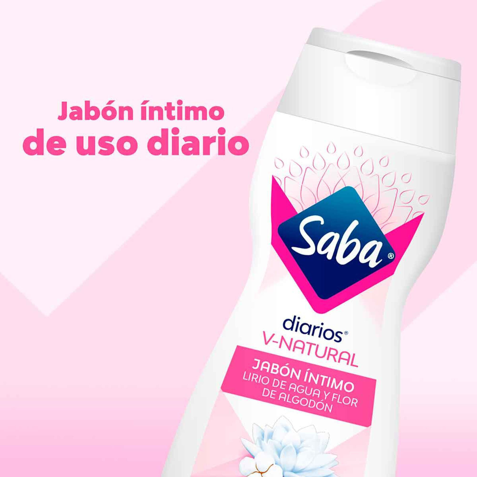Saba® Diarios® V-Natural Jabón Íntimo V-Natural