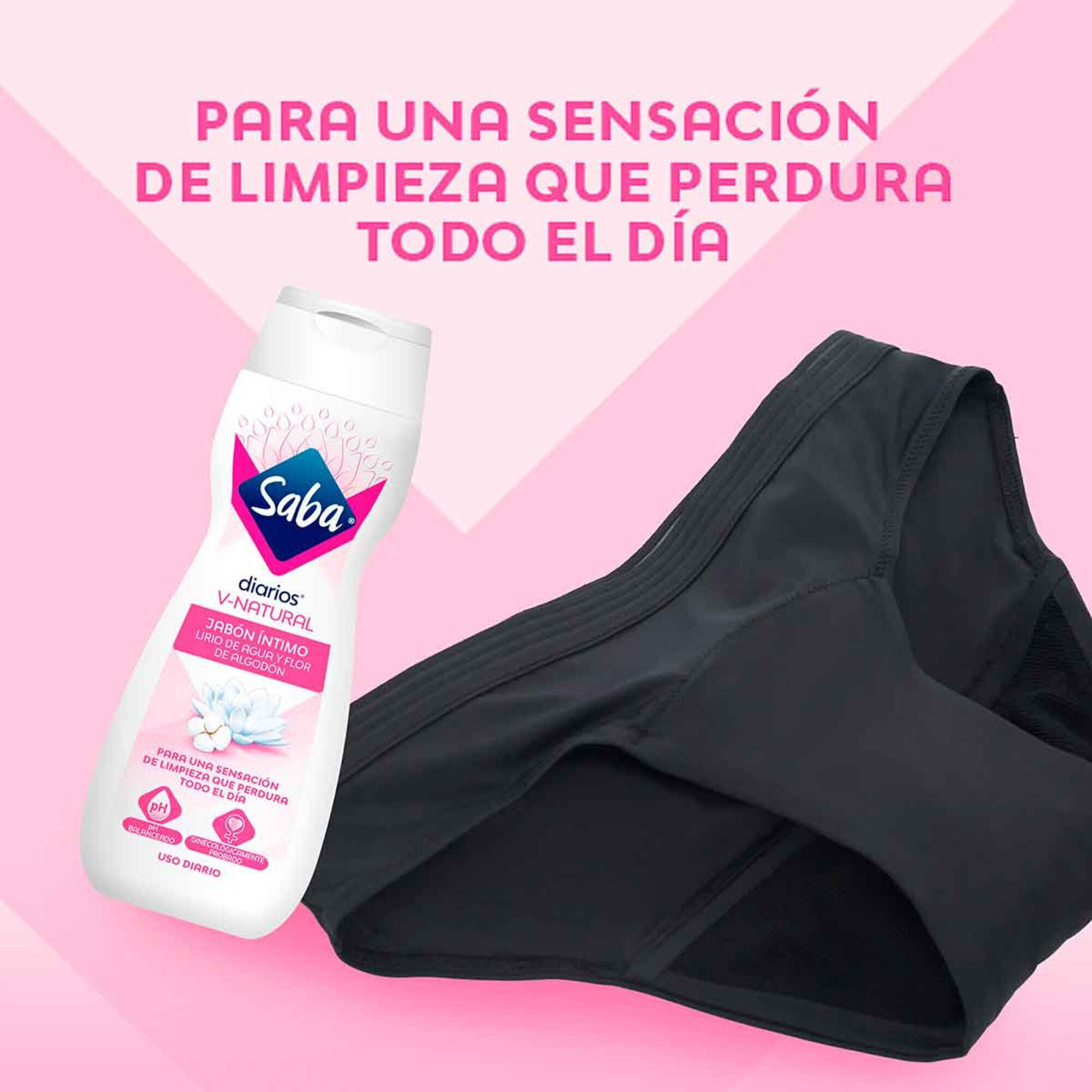 Saba® Diarios® V-Natural Jabón Íntimo V-Natural