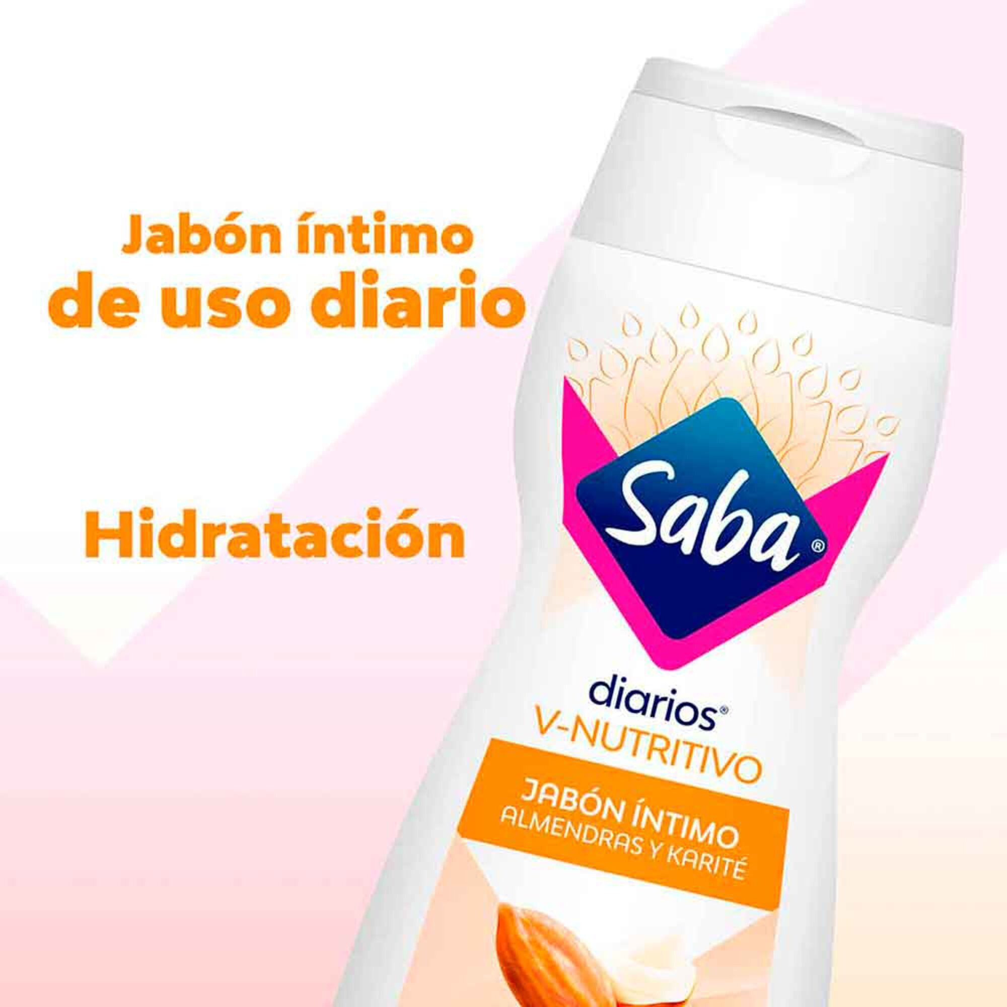 Saba® Diarios® V-Nutritivo Jabón Íntimo V-Nutritivo