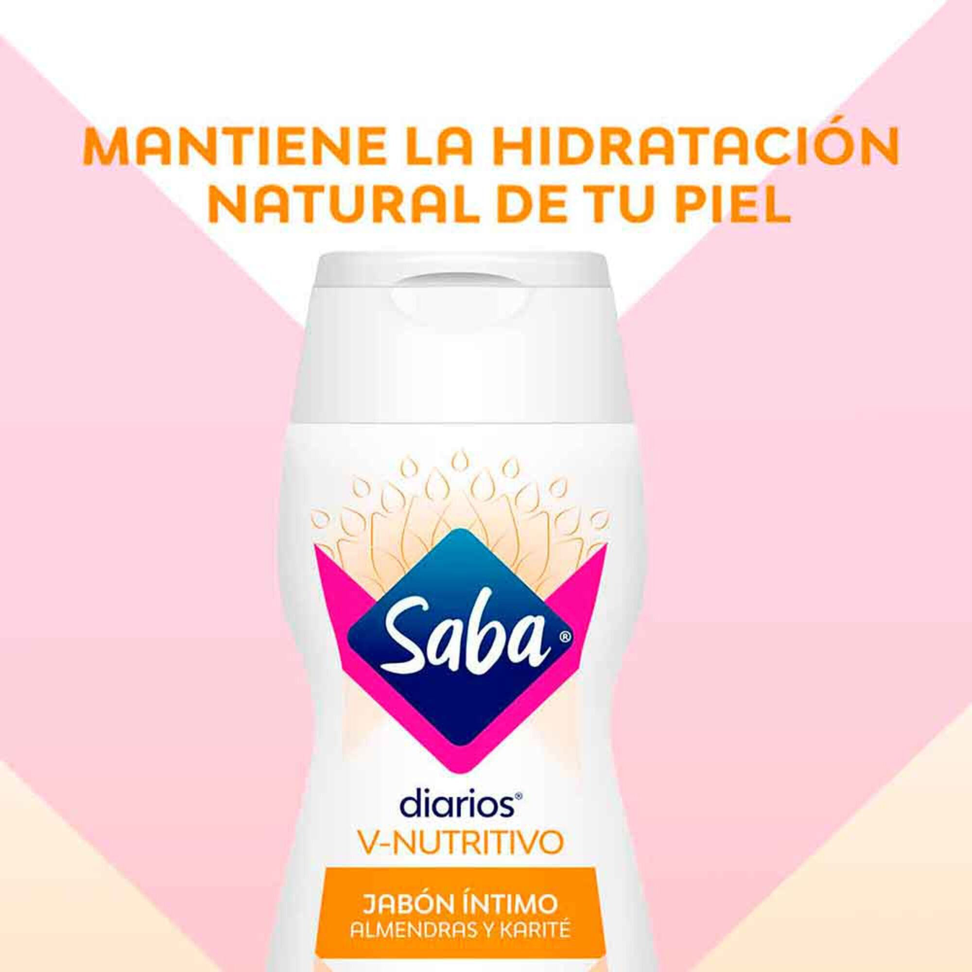 Saba® Diarios® V-Nutritivo Jabón Íntimo V-Nutritivo