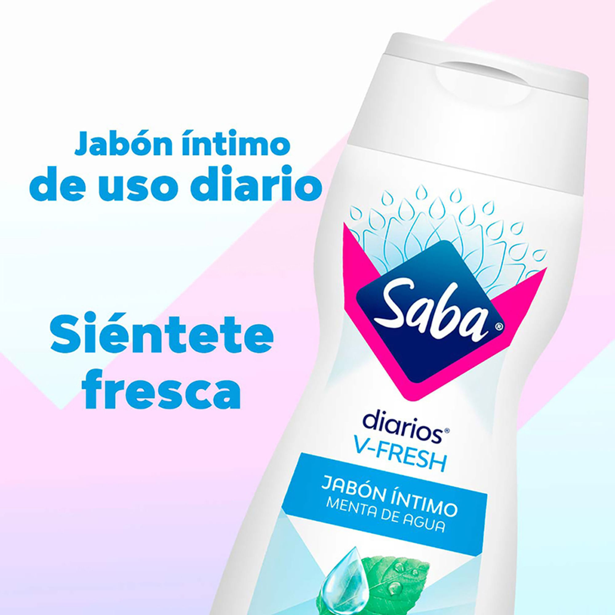 Saba® Diarios® V-Fresh Jabón Íntimo V-Fresh