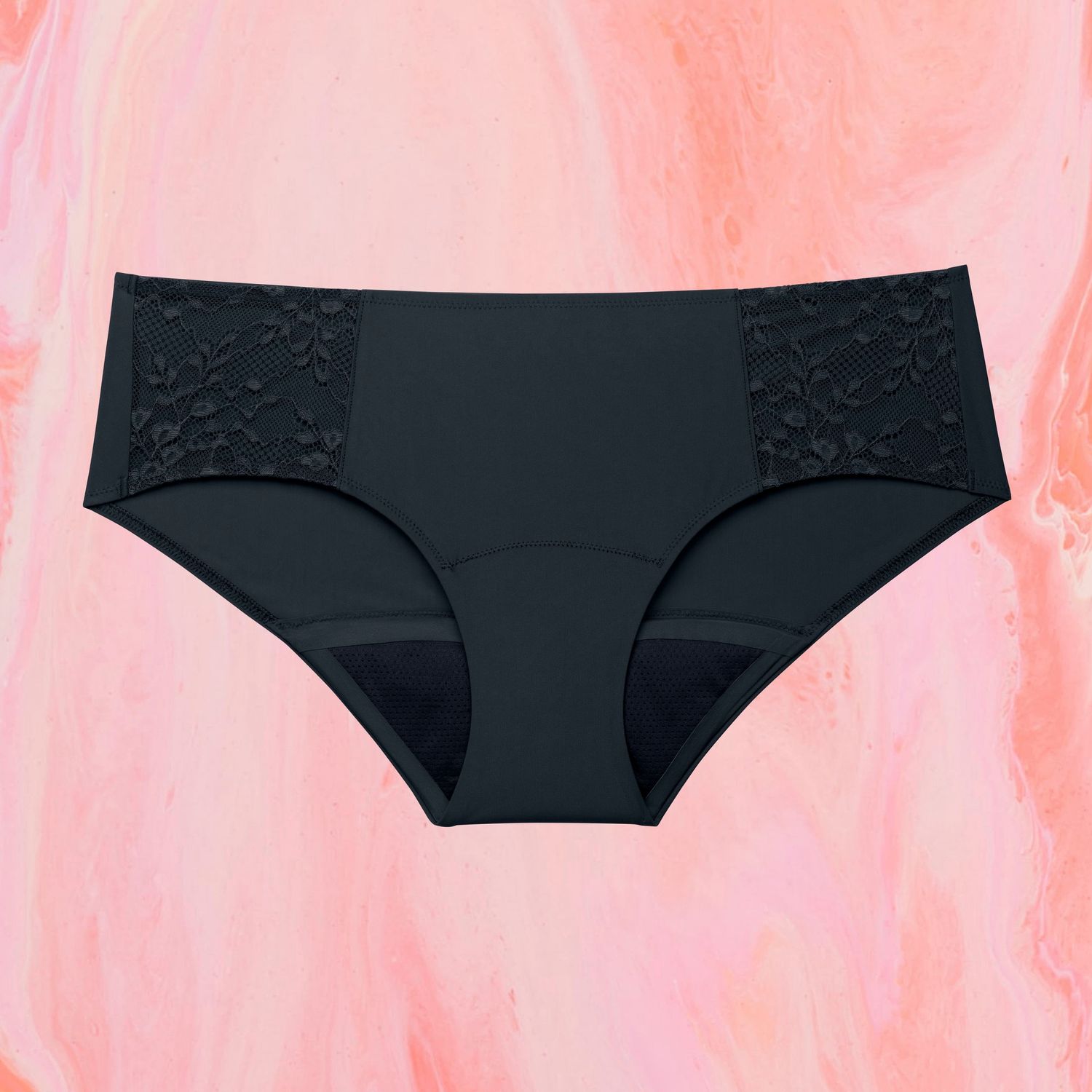 Hipster Side Lace Multifluid Black Front 01